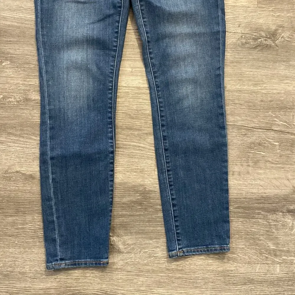 J. Crew Medium Wash Soft Skinny Ankle Jeans with Stretch Size 26
